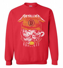 Metallica Skull Snake Boston Bruins Crewneck Sweatshirt - zezetee Metallica Skull Snake Boston Bruins Crewneck Sweatshirt - zezetee