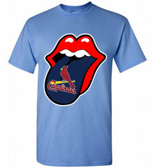 St Louis Cardinals  x The Rolling Stones Logo Shirt - zezetee St Louis Cardinals  x The Rolling Stones Logo Shirt - zezetee
