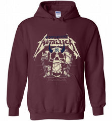 Metallica We Don't Give A Shit New York Yankees Hoodie - zezetee Metallica We Don't Give A Shit New York Yankees Hoodie - zezetee