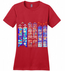 3-Vitraux Cathedrale Notre Dame de Rodez Ladies Perfect - zezetee 3-Vitraux Cathedrale Notre Dame de Rodez Ladies Perfect - zezetee