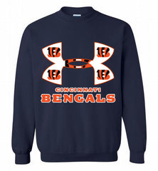 Under Armour Cincinnati Bengals Crewneck Sweatshirt - zezetee Under Armour Cincinnati Bengals Crewneck Sweatshirt - zezetee