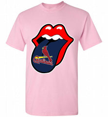 St Louis Cardinals  x The Rolling Stones Logo Shirt - zezetee St Louis Cardinals  x The Rolling Stones Logo Shirt - zezetee