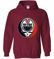 NHL TEAM EDMONTON OILERS X GRATEFUL DEAD LOGO BAND Hoodie - zezetee NHL TEAM EDMONTON OILERS X GRATEFUL DEAD LOGO BAND Hoodie - zezetee