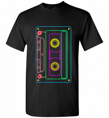 80S RETRO NEON SIGN VINTAGE CASSETTE STUFF THAT UNIQUELY FOR YOU Shirt