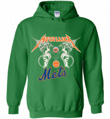Metallica New York Mets Logo Hoodie - zezetee Metallica New York Mets Logo Hoodie - zezetee