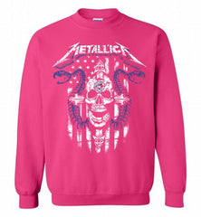 Metallica Toronto Blue Jays Logo Crewneck Sweatshirt - zezetee Metallica Toronto Blue Jays Logo Crewneck Sweatshirt - zezetee