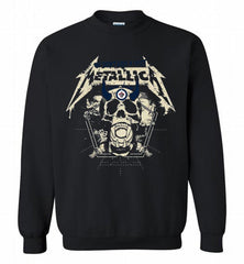 Metallica We Don't Give A Shit Winnipeg Jets Crewneck Sweatshirt - zezetee Metallica We Don't Give A Shit Winnipeg Jets Crewneck Sweatshirt - zezetee