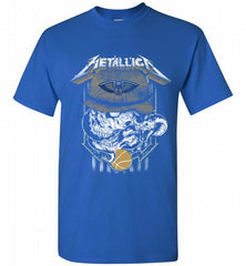 Metallica Skull Snake New Orleans Pelicans Shirt - zezetee Metallica Skull Snake New Orleans Pelicans Shirt - zezetee