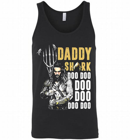AQUAMAN DADDY SHARK DOO DOO DOO DOO DOO Tank - zezetee AQUAMAN DADDY SHARK DOO DOO DOO DOO DOO Tank - zezetee