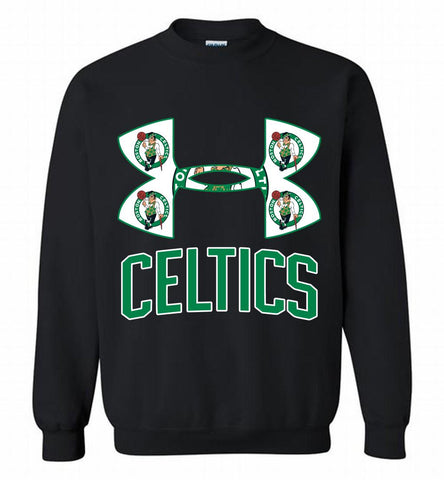 Under Armour Boston Celtics Crewneck Sweatshirt - zezetee Under Armour Boston Celtics Crewneck Sweatshirt - zezetee