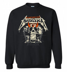 Metallica We Don't Give A Shit Baltimore Orioles Crewneck Sweatshirt - zezetee Metallica We Don't Give A Shit Baltimore Orioles Crewneck Sweatshirt - zezetee