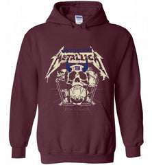 Metallica We Don't Give A Shit New York Giants Hoodie - zezetee Metallica We Don't Give A Shit New York Giants Hoodie - zezetee