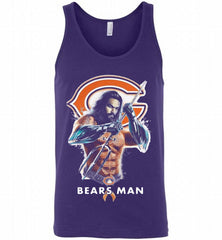 AQUAMAN CHICAGO BEARS MAN Tank - zezetee AQUAMAN CHICAGO BEARS MAN Tank - zezetee