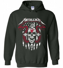 Metallica St Louis Eagles Logo Hoodie - zezetee Metallica St Louis Eagles Logo Hoodie - zezetee