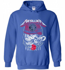 Metallica Skull Snake Toronto Raptors Hoodie - zezetee Metallica Skull Snake Toronto Raptors Hoodie - zezetee