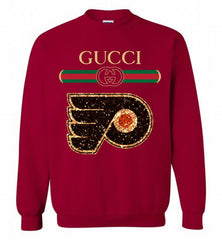 Gucci Philadelphia Flyers Logo Crewneck Sweatshirt - zezetee Gucci Philadelphia Flyers Logo Crewneck Sweatshirt - zezetee