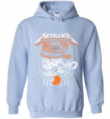 Metallica Skull New York Mets Logo Hoodie - zezetee Metallica Skull New York Mets Logo Hoodie - zezetee