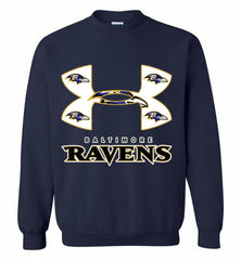 Under Armour Baltimore Ravens Crewneck Sweatshirt - zezetee Under Armour Baltimore Ravens Crewneck Sweatshirt - zezetee