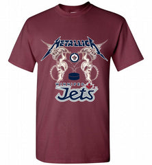Metallica Winnipeg Jets Logo Shirt - zezetee Metallica Winnipeg Jets Logo Shirt - zezetee