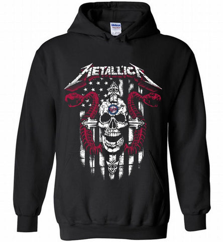 Metallica Minnesota Twins Logo Hoodie - zezetee Metallica Minnesota Twins Logo Hoodie - zezetee