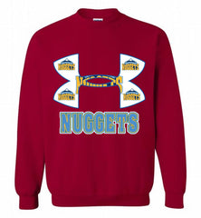 Under Armour Denver Nuggets Crewneck Sweatshirt - zezetee Under Armour Denver Nuggets Crewneck Sweatshirt - zezetee