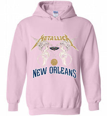 Metallica New Orleans Pelicans Logo Hoodie - zezetee Metallica New Orleans Pelicans Logo Hoodie - zezetee