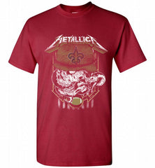 Metallica Skull Snake New Orleans Saints Shirt - zezetee Metallica Skull Snake New Orleans Saints Shirt - zezetee
