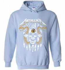 Metallica Snake Skull Chicago Blackhawks Logo Hoodie - zezetee Metallica Snake Skull Chicago Blackhawks Logo Hoodie - zezetee