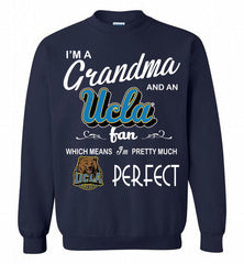 I'M A Grandma And A UCLA Bruins Fan Crewneck Sweatshirt - zezetee I'M A Grandma And A UCLA Bruins Fan Crewneck Sweatshirt - zezetee