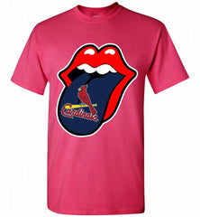 St Louis Cardinals  x The Rolling Stones Logo Shirt - zezetee St Louis Cardinals  x The Rolling Stones Logo Shirt - zezetee