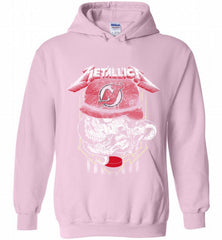 Metallica Skull Snake New Jersey Devils Hoodie - zezetee Metallica Skull Snake New Jersey Devils Hoodie - zezetee