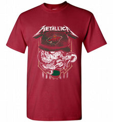 Metallica Skull Snake Minnesota Wild Shirt - zezetee Metallica Skull Snake Minnesota Wild Shirt - zezetee