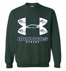 Under Armour Denver Broncos Crewneck Sweatshirt - zezetee Under Armour Denver Broncos Crewneck Sweatshirt - zezetee