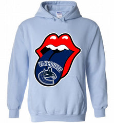 Vancouver Canucks  x The Rolling Stones Logo Hoodie - zezetee Vancouver Canucks  x The Rolling Stones Logo Hoodie - zezetee