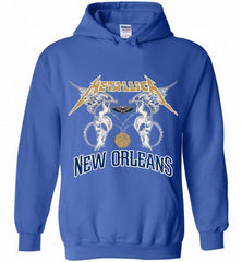 Metallica New Orleans Pelicans Logo Hoodie - zezetee Metallica New Orleans Pelicans Logo Hoodie - zezetee