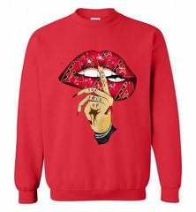 MLB Arizona Lip Shut The Fuck Up Crewneck Sweatshirt - zezetee MLB Arizona Lip Shut The Fuck Up Crewneck Sweatshirt - zezetee