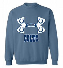 Under Armour Indianapolis Colts Crewneck Sweatshirt - zezetee Under Armour Indianapolis Colts Crewneck Sweatshirt - zezetee