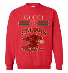 Gucci St Louis Eagles Logo Crewneck Sweatshirt - zezetee Gucci St Louis Eagles Logo Crewneck Sweatshirt - zezetee