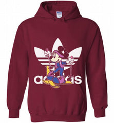 ADIDAS SKI MINNIE MOUSE DISNEY SPORTS Hoodie - zezetee ADIDAS SKI MINNIE MOUSE DISNEY SPORTS Hoodie - zezetee