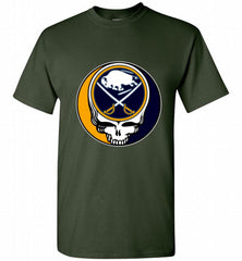 NHL TEAM BUFFALO SABRES X GRATEFUL DEAD LOGO BAND Shirt - zezetee NHL TEAM BUFFALO SABRES X GRATEFUL DEAD LOGO BAND Shirt - zezetee