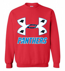 Under Armour Carolina Panthers Crewneck Sweatshirt - zezetee Under Armour Carolina Panthers Crewneck Sweatshirt - zezetee