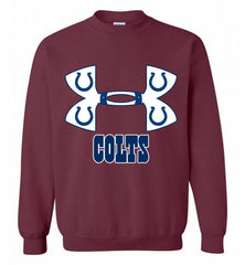 Under Armour Indianapolis Colts Crewneck Sweatshirt - zezetee Under Armour Indianapolis Colts Crewneck Sweatshirt - zezetee