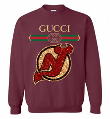 Gucci New Jersey Devils Logo Crewneck Sweatshirt - zezetee Gucci New Jersey Devils Logo Crewneck Sweatshirt - zezetee