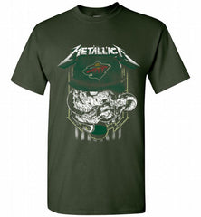 Metallica Skull Snake Minnesota Wild Shirt - zezetee Metallica Skull Snake Minnesota Wild Shirt - zezetee