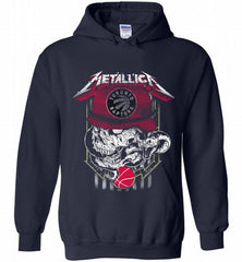 Metallica Skull Snake Toronto Raptors Hoodie - zezetee Metallica Skull Snake Toronto Raptors Hoodie - zezetee