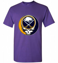 NHL TEAM BUFFALO SABRES X GRATEFUL DEAD LOGO BAND Shirt - zezetee NHL TEAM BUFFALO SABRES X GRATEFUL DEAD LOGO BAND Shirt - zezetee