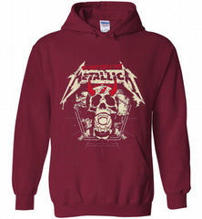 Metallica We Don't Give A Shit New Jersey Devils Hoodie - zezetee Metallica We Don't Give A Shit New Jersey Devils Hoodie - zezetee