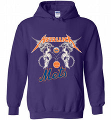 Metallica New York Mets Logo Hoodie - zezetee Metallica New York Mets Logo Hoodie - zezetee