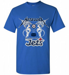 Metallica Winnipeg Jets Logo Shirt - zezetee Metallica Winnipeg Jets Logo Shirt - zezetee