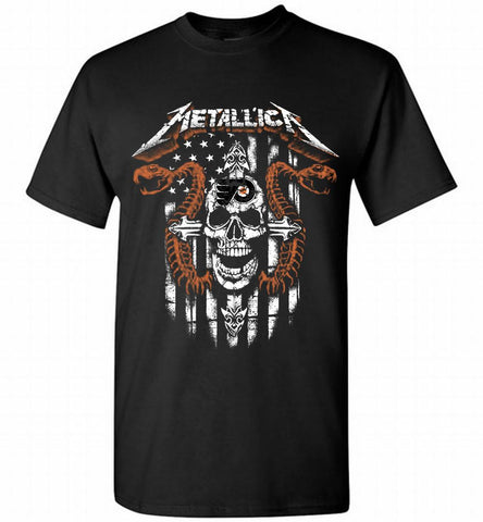 Metallica Snake Skull Philadelphia Flyers Logo Shirt - zezetee Metallica Snake Skull Philadelphia Flyers Logo Shirt - zezetee